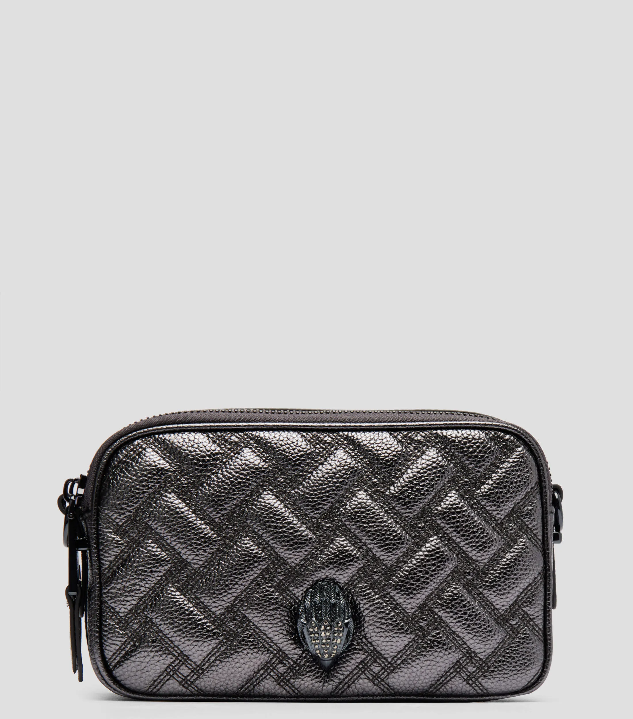 9355_Kurt Geiger Bolso Crossbody en Piel Drench Mujer