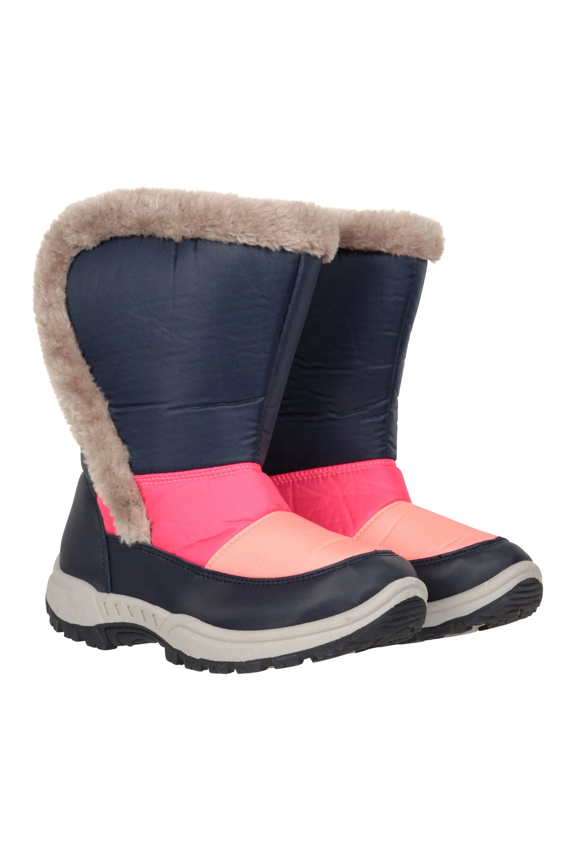 Botas de nieve CARIBOU Niños con Piel
