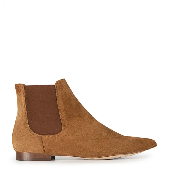 BOTIN ANGELA SERRAJE MARRON POPA