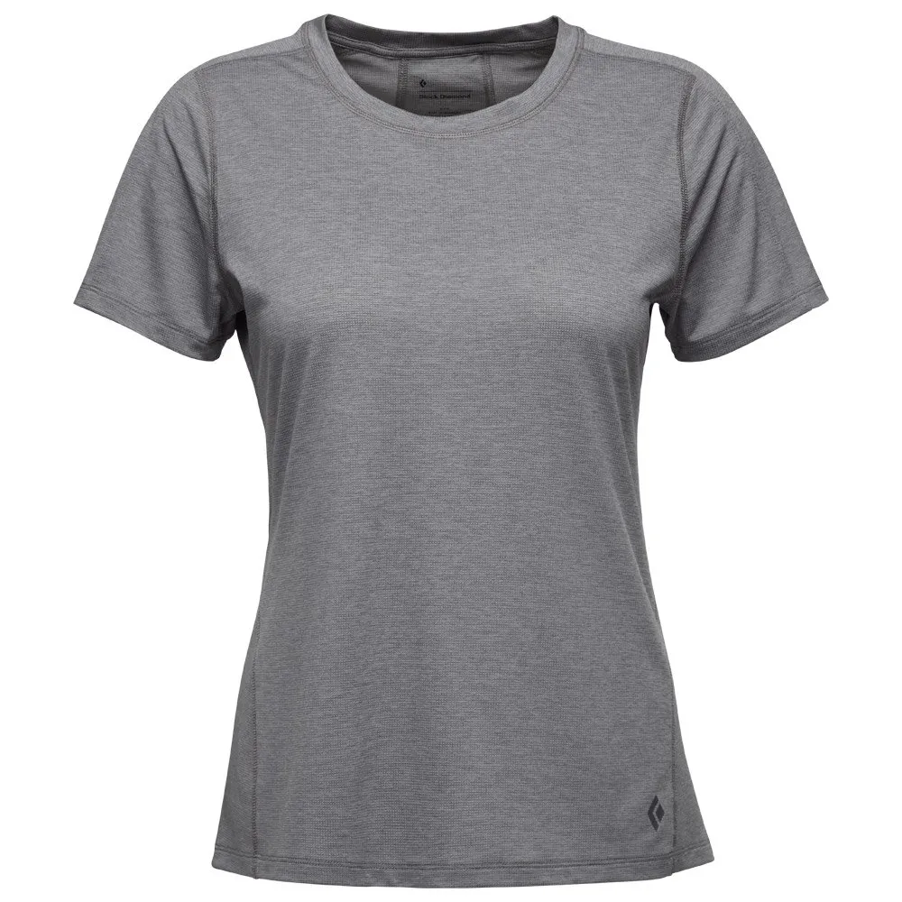 Camiseta de trekking Black Diamond W Lightwire Tech Tee Steel Grey