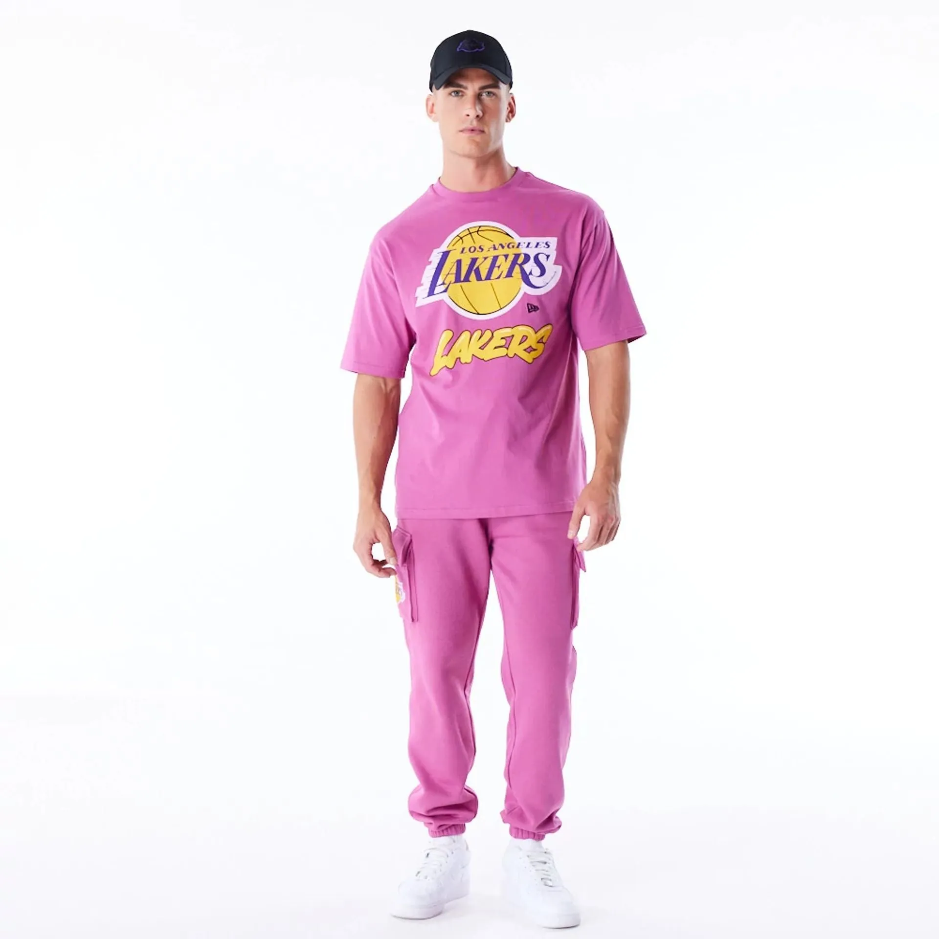 Camiseta Oversized LA Lakers NBA Wordmark