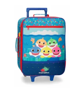 Maleta de cabina  Baby Shark Happy Family -35x50x18cm-