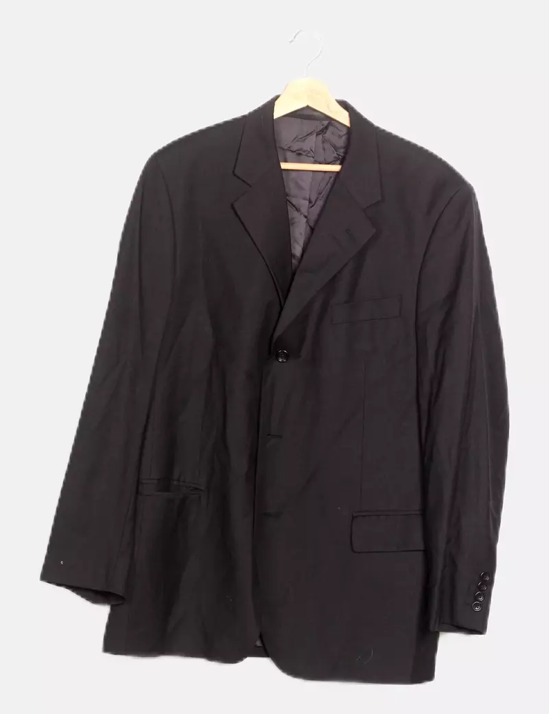 Massimo Dutti Blazer negra casual