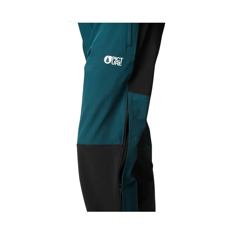 Pantalones de senderismo Picture SHOONER STRETCH PANTS (Deep water) Hombre
