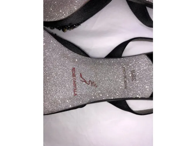 Rene Caovilla Tacones Negro 