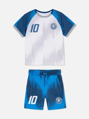 Set deportivo de fútbol para niños pequeños