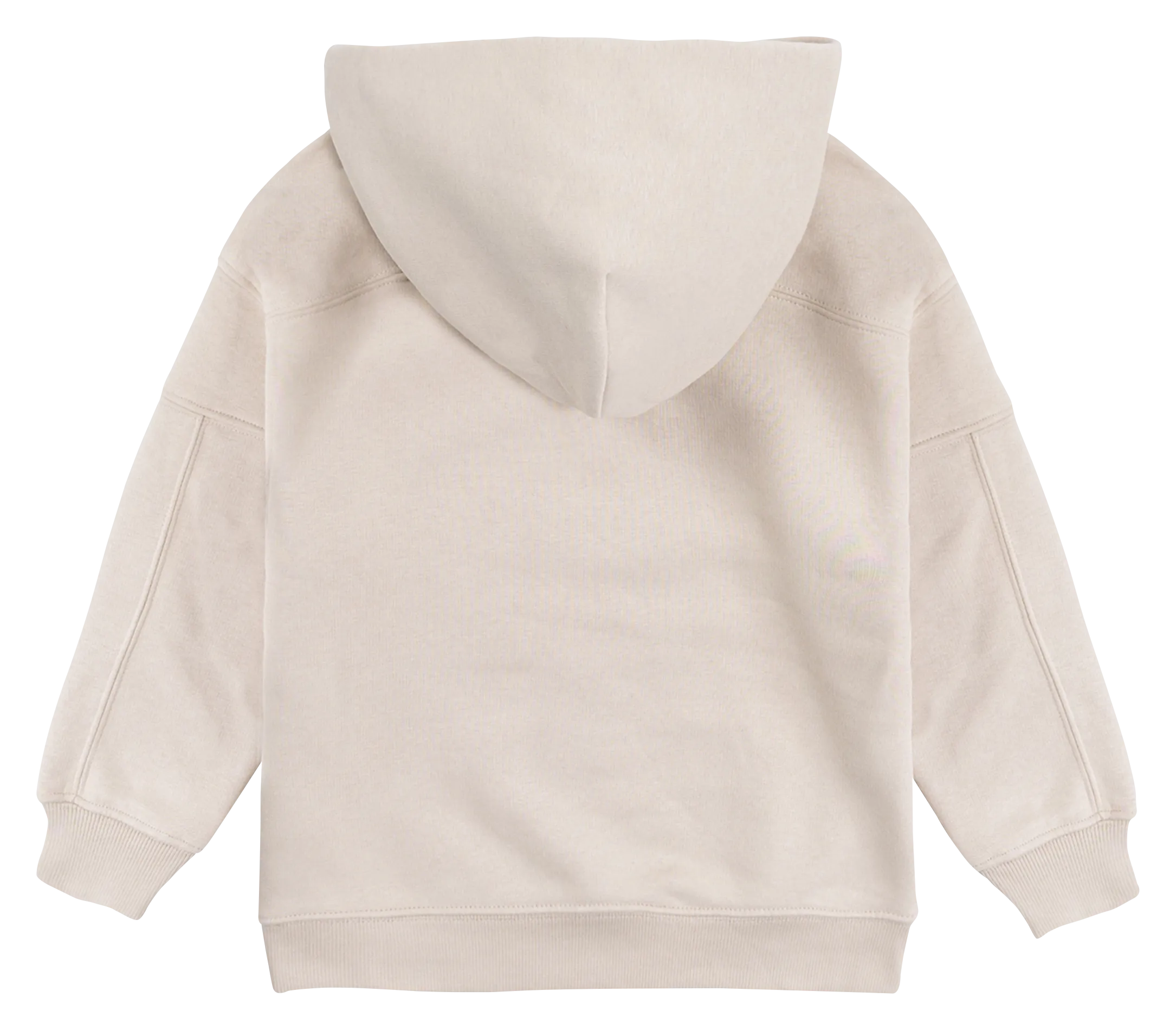 Sudadera estampada en mezcla de algodón en beige