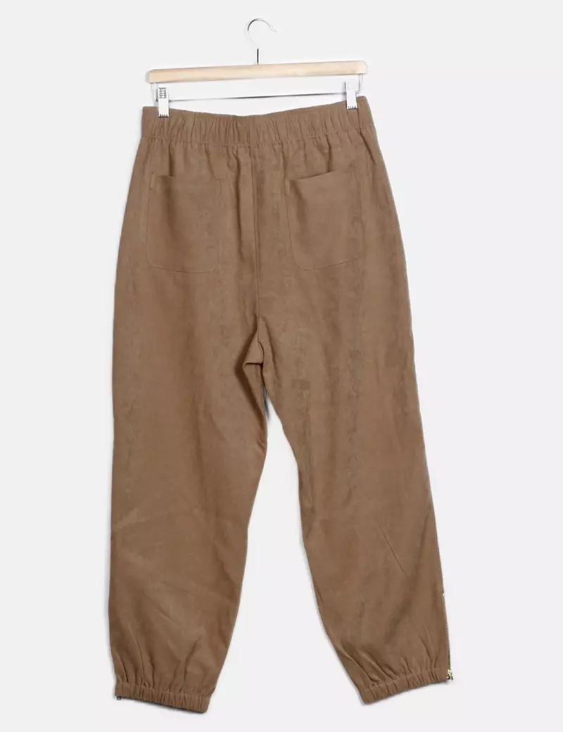 Zara Pantalones de chándal y joggers Slouchy De pana
